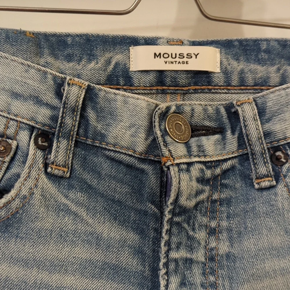 Moussy Vintage Altawoods Skinny Denim Jeans in Light Blue 26